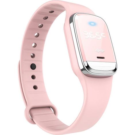 Bracelet Anti-Moustiques Ultrasonique 3 en 1 - Montre Électronique avec Thermomètre et Affichage de l'Heure (1/5)