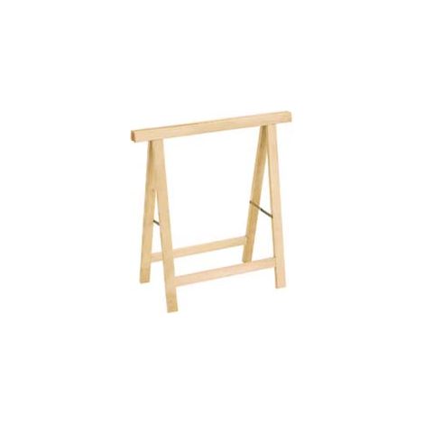 CAVALLETTO PIEGHEVOLE IN LEGNO- - mm.750x400x750 - 2 pezzi PIRCHER