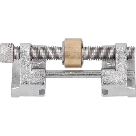 MINKUROW Comsmart Guía De Afilado - Acero Inoxidable - Abrazadera Lateral - Ángulo Fijo - Con Rodillo De Latón Para Cincel De Madera Hoja Plana Cincel Plano - 1/8"-3.25" Ancho (1/5)