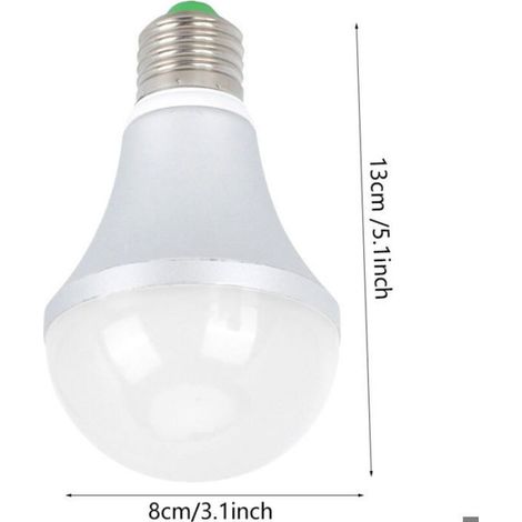 Ampoule LED RGBW 10W E27, bande lumineuse colorée pour fêtes et festivals, avec télécommande et fonction de changement de couleur (1/5)