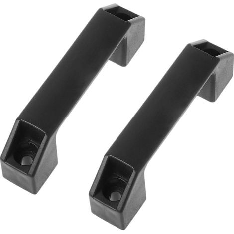 Lot de 2 poignées de porte en nylon pour profilé aluminium 2020, 3030 et 4040, prise en main ergonomique et épaisse, installation facile (1/3)