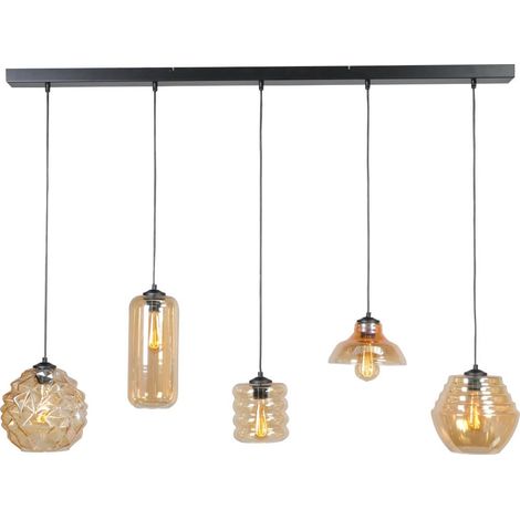Grande suspension en verre Quinto 5  - 2261-05-130-5-14-131