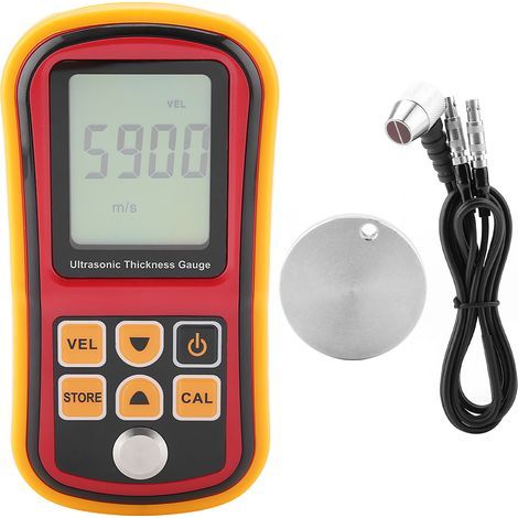 Medidor de espesor ultrasónico digital GM100 para anchos de acero de 1,2 a 300 mm (1/5)