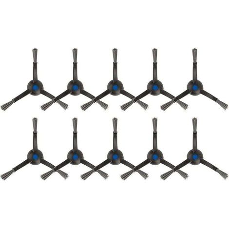 (10 pezzi) Parti di ricambio per spazzole laterali compatibili con aspirapolvere robot ECOVACS DEEBOT X5 Omni, X5 Pro Omni, spazzole