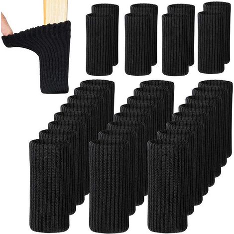 32 piezas - Protectores para patas de sillas - Tapas flexibles para patas de sillas - Antideslizantes - Calcetines para patas de sillas - Calcetines para sillas - Almohadillas de fieltro para patas de (1/5)
