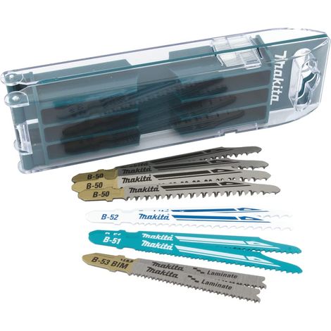 Pack de lames de scie sauteuse 77 mm pour bois et métal (10 pcs) B-44426 (1/5)