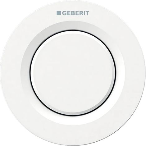 Comando Pneumatico 01 Mono Tasto Versione Incasso Bianco Geberit (1/4)