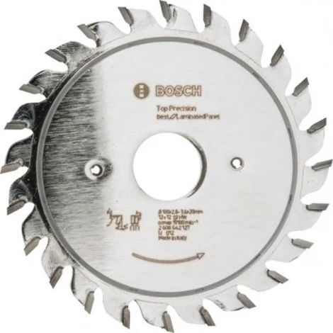 Bosch  lama  d'incisione  Top  Precision  Best  for  Laminated  Panel,  100  x  20  x  2,8  -  3,6  mm  -2608642127 (1/2)