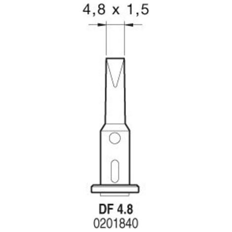 Punta Soldador Gas SG1070 DF4.8 JBC
