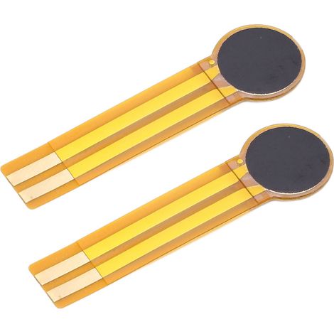 Capteur de pression à couche mince en 2 pièces, de type résistif, résistance sensible à la force de haute précision, 20 g-3 kg, résistant aux hautes températures. (1/5)