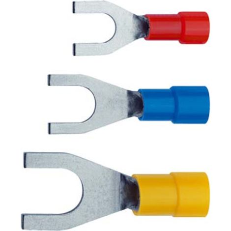 Klauke Quetschkabelschuh 4-6qmm isoliert 650C/10 100 Stk (1/2)