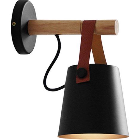 Applique Vintage a Parete - Design - Cencerro Nero
