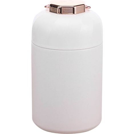 Bocal alimentaire isolé portable 304 acier inoxydable boîte déjeuner thermique grande capacité tasse sous vide blanc (1/5)