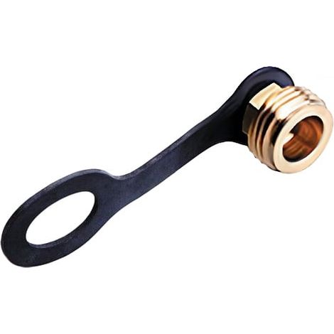 Bouchon NF Mâle G 1/2" (15/21) + attache - 500 mbar - Gaz Naturel - Gurtner