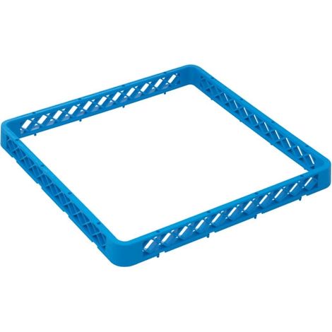 Réhausse de Casier de Lavage universel 500 x 500 x 45mm - Bleu - Matériel CHR Pro