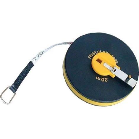 mètre ruban Modeco mn-81-520 20 m fibre de verre manuel (1/2)