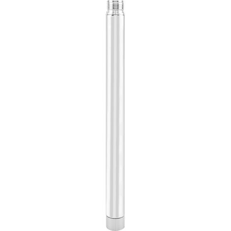 Extension pommeau douche – bras acier inoxydable – 25.4 cm – pommeau fixe – salle bain