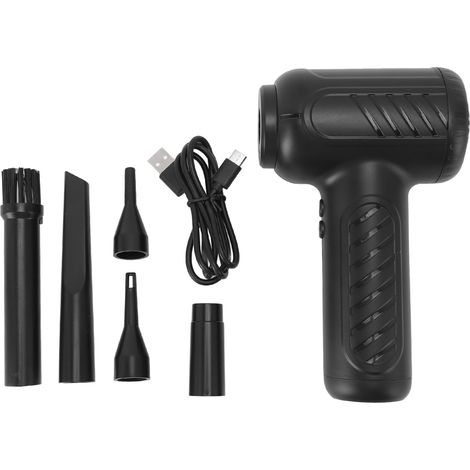 Ortviai Souffleur Électrique sans Fil 3 Vitesses jusqu’à 51 000 tr/min avec Lampe LED pour Clavier, Appareil Photo et Voiture (1/5)