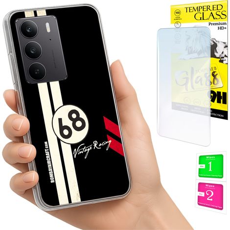 Schutzhülle für Realme C75 / 14X 5G: Fotoschutzhülle mit Rückseite und 9H-Glas (1/5)
