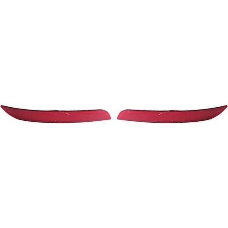 Heckstoßstangenreflektor 63147842955 63147842956 für 5er BMW, Rot (1/5)
