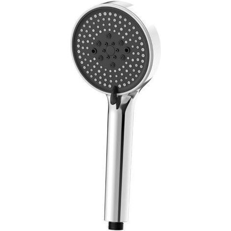 ALLIANDISPommeau de douche avec Filtre Economie Deau, Douchette Douche Salle de Bain à Effet Pluie avec 6 Types de Jets (Sans tuyau) (1/4)