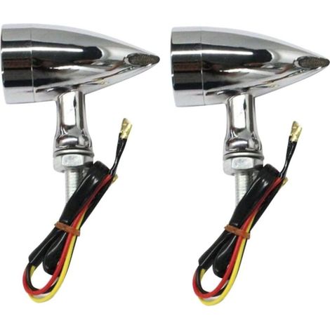 Lampes de signalisation directionnelles pour moto, lumières LED (1/5)