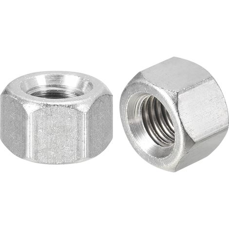 2pcs M12 x 1,75 Pas 12 mm Longueur Raccord Écrous Hex Tige (1/5)