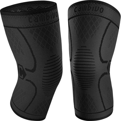 Genouillère - Manchon De Compression Pour Soutien Du Genou - Pour Course À Pied Basketball Musculation Et Entraînement Sportif - Taille Unique (1/5)
