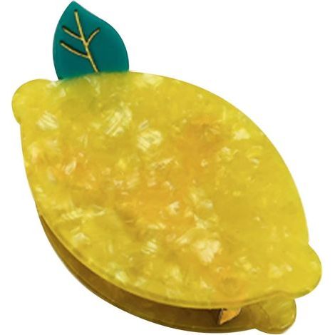 Pince à cheveux grifting - Piche de citron, accessoires de coiffure pour les voyages d'affaires, la plage, la piscine, la douche et la fête de mariage, idéal pour les filles et les femmes élégantes (1/5)