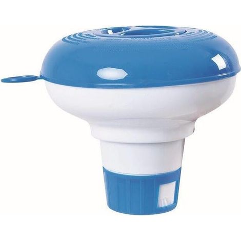 Kleiner, schwimmender Poolchemikalienspender