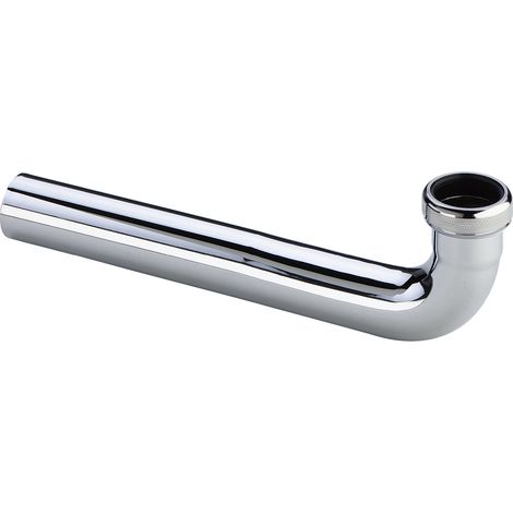 Coude de vidange à 90 degrés 5622,2 po G1 1/4 x 32 x 255 mm en laiton chromé