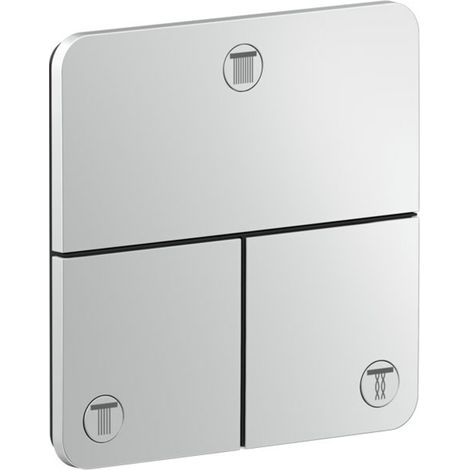 hansgrohe AXOR ShowerSelect ID Ventil, 3 Verbraucher, Unterputz, (1/2)