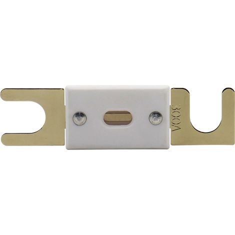 Fusible ANL 300 A CC 32 V M10 plaqué or pour amplificateur audio de voiture et onduleur, applications à ampérage élevé (1/2)