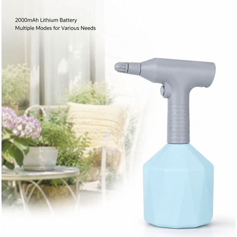 Pulvérisateur Électrique - Sans Fil 2000mAh - Buse Réglable - PP Bleu 25cm pour Jardin et Intérieur (1/5)