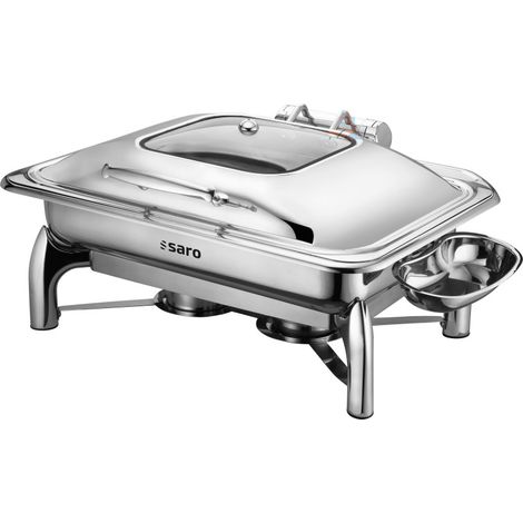 Chafing dish - Inox - GN 1/1 - 9L - Induction - RAINER - Saro