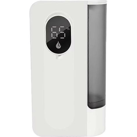 Distributeur automatique de savon liquide mural, blanc (1/5)