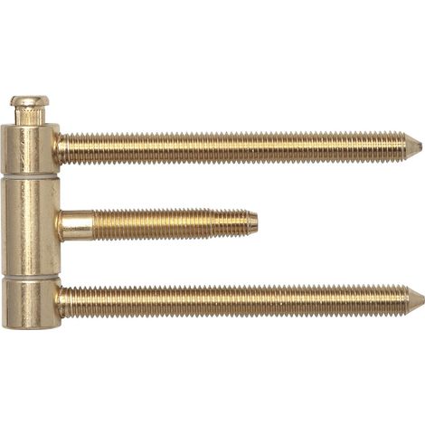 Steckband dreiteilig, 18 mm, brandschutztauglich, Stahl vermessingt (1/4)