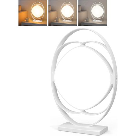 [NIEMALS VERWENDET] Lichttherapielampe, SAD 10000 Lux, UV-freie Lampe mit 3 Farbtemperaturmodi, einstellbarer Helligkeit und Speicherfunktion