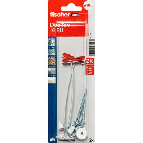 Fischer 537264 fischer DuoTec 10 RH K NV Dübelset 50 mm 1 Set (1/5)