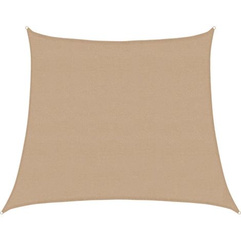 Maison Exclusive - Sonnensegel 160 g/m² Taupe 4/5x4 m HDPE