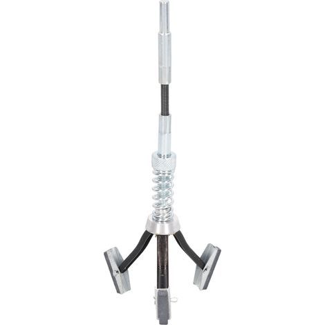 Outil d'affûtage de Cylindre de Moteur, Déglaçage de Cylindre de Moteur à Roue Moletée à Bras Puissant Métrique Réglable à 3 Mâchoires pour Alésage de 1-1/4 à 3-1/2 (1/5)