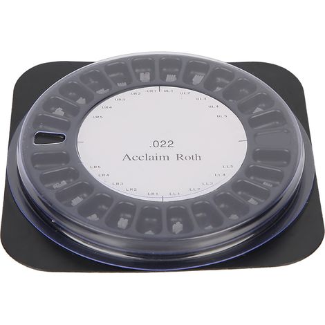 Attaches orthodontiques en céramique pour dentiste, fournitures orthodontiques Roth.022Roth 345 avec crochet (1/5)