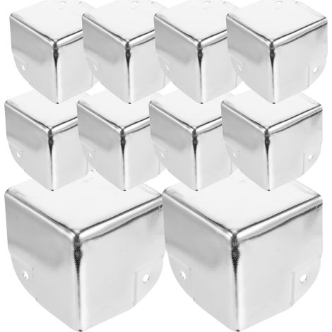Protections d'angle métalliques génériques pour meubles, lot de 10 (1/5)