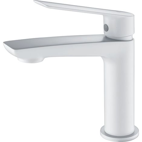 Grifo de lavabo Luxor blanco mate [ IMEX® ]