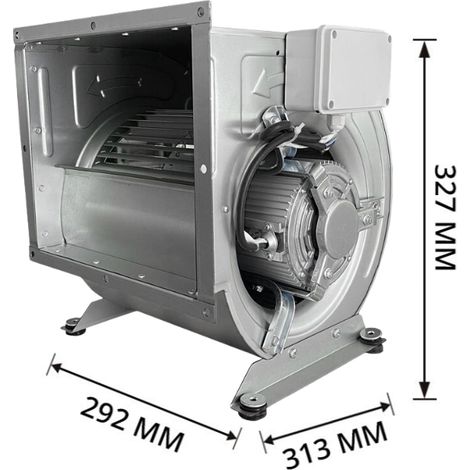 Moteur escargot 2200 m³/heure pour caisson PREMIUM - GOLDINOX