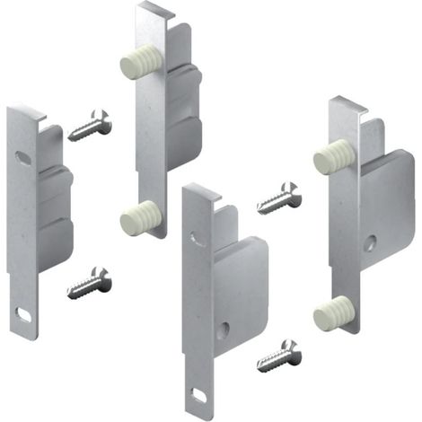 Attache façade de tiroir Blum ATT1200D METABOX droite gris