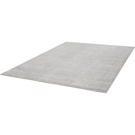 BOBOCHIC - Tapis poils ras BRANN vintage  200x290 Gris