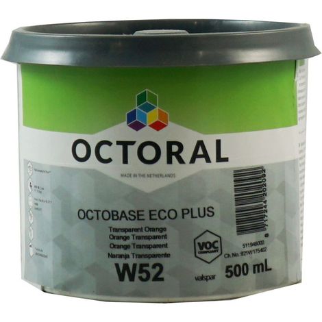Octobase W52 Octobase ECO ORANGE transparent à base de 0,5 lt