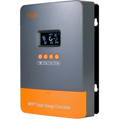 Contrôleur de Charge Solaire, Courant Maximum de 60A, Technologie MPPT Avancée, MPPT 60A, 12V 24V 36V 48V (1/5)