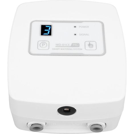 Kit arrosage goutte à goutte DC12V réglable commande smartphone WiFi programmateur auto jardin plantes pot balcon prise EU (1/5)